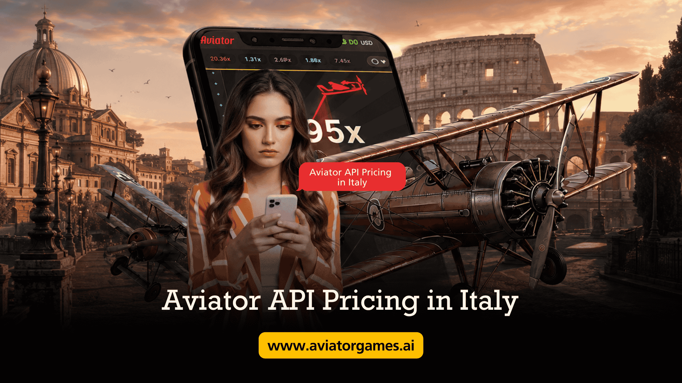 Aviator API Pricing in Italy