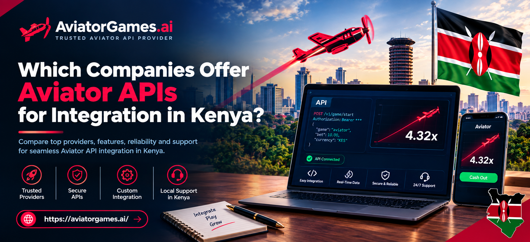Aviator APIs for Integration in Kenya