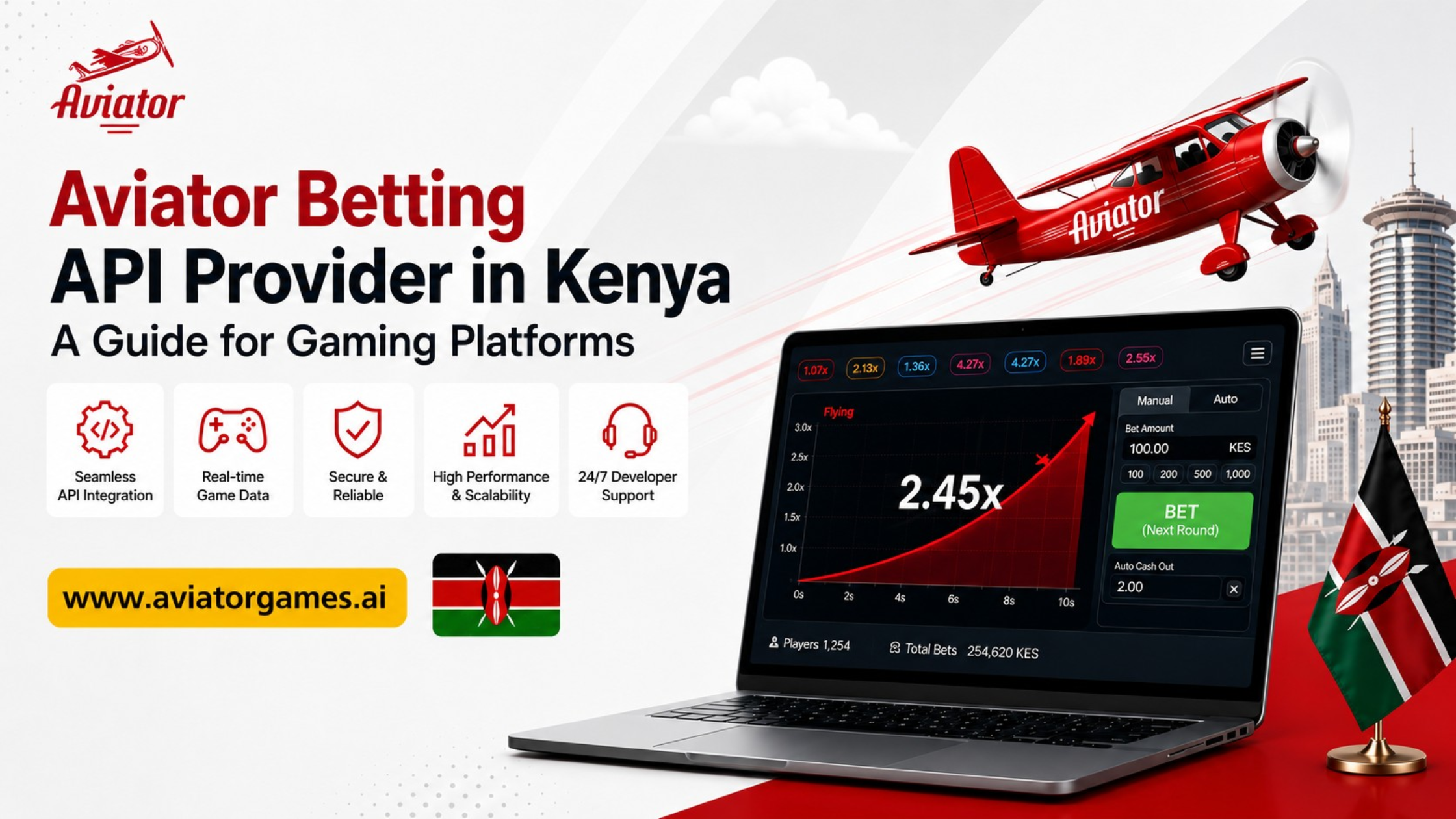 Aviator Betting API Provider in Kenya